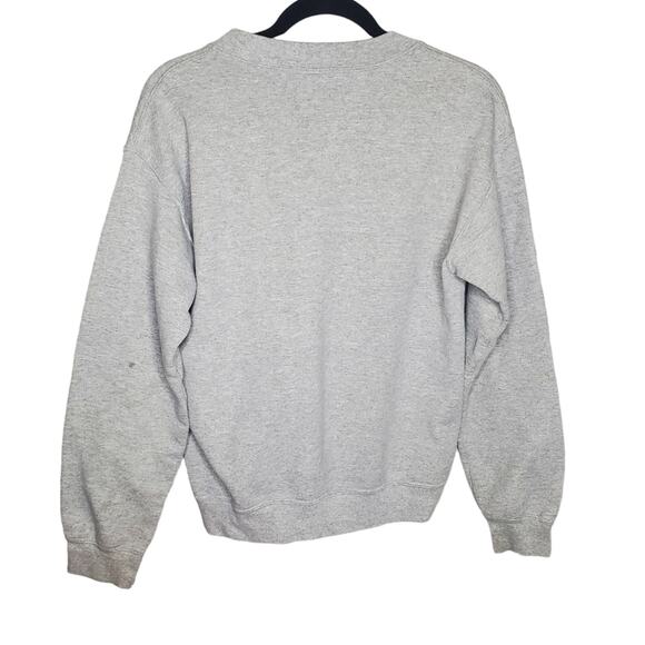 Washington D.C. US Flag Crewneck Pullover Grey Sweatshirt Women's Small Souvenir - Picture 6 of 11